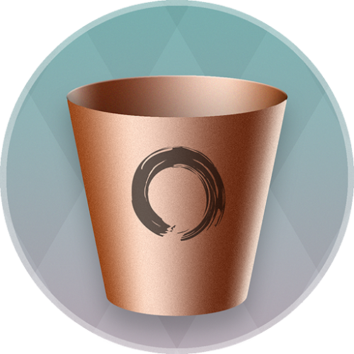 Logo Zen Bucket Ícone Logo Zen Bucket Ícone