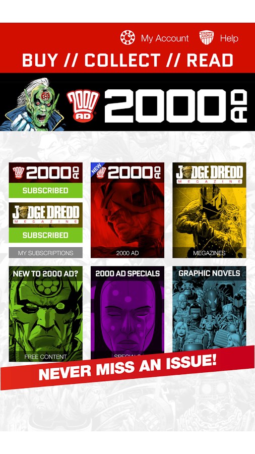 Imagem 3 do 2000 AD Comics and Judge Dredd