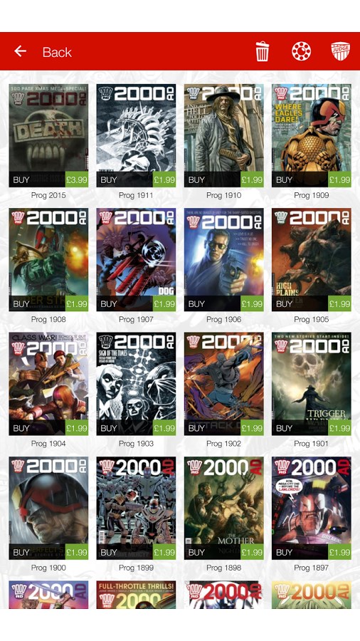 Imagem 4 do 2000 AD Comics and Judge Dredd