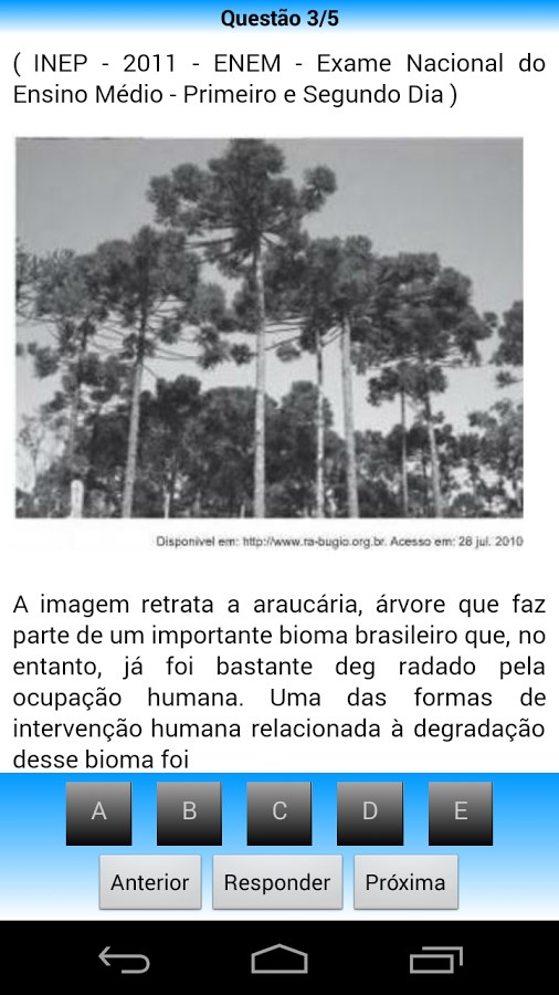 Imagem 5 do ENEM 2015