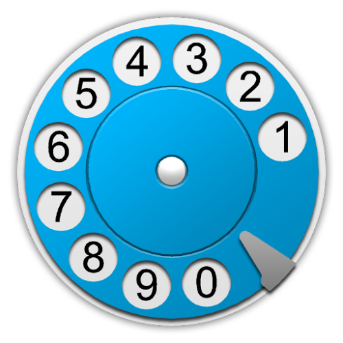 Logo Speed Dial Ícone Logo Speed Dial Ícone