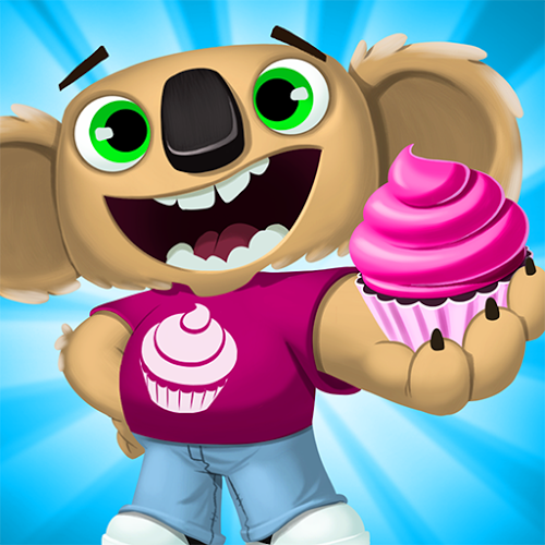 Logo Kwazy Cupcakes Ícone Logo Kwazy Cupcakes Ícone