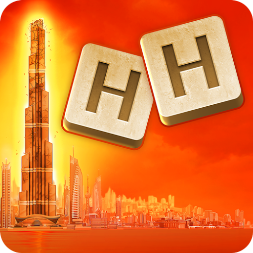 Logo Highrise Word Heroes Ícone Logo Highrise Word Heroes Ícone