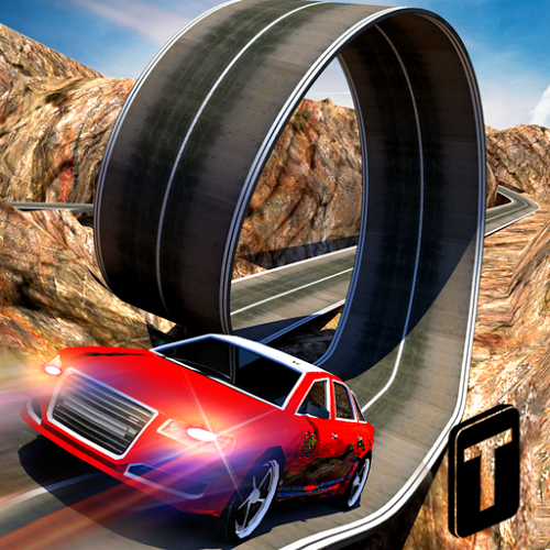 Logo City Car Stunts 3D Ícone Logo City Car Stunts 3D Ícone