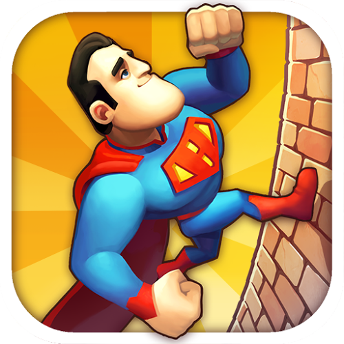 Logo Hero Jump Ícone Logo Hero Jump Ícone