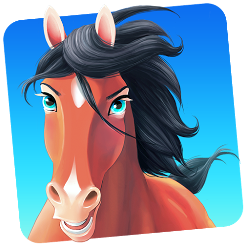 Logo Horse Haven World Adventures Ícone Logo Horse Haven World Adventures Ícone