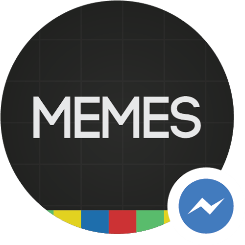 Logo Memes for Messenger Ícone Logo Memes for Messenger Ícone