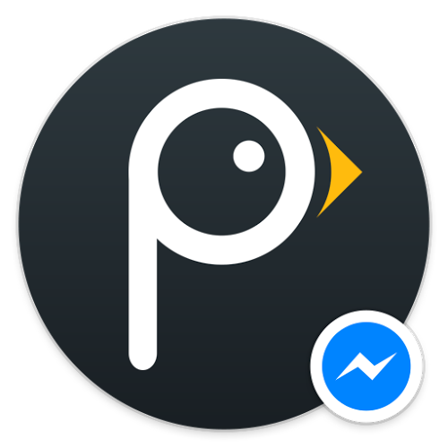 Logo PingTank for Messenger Ícone Logo PingTank for Messenger Ícone