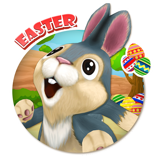 Logo Corre Coelhinho da Páscoa Ícone Logo Corre Coelhinho da Páscoa Ícone