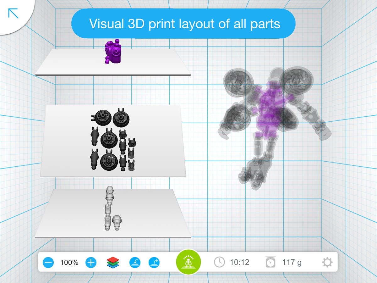 Visual print. Tinkerplay. Autodesk Tinkerplay.