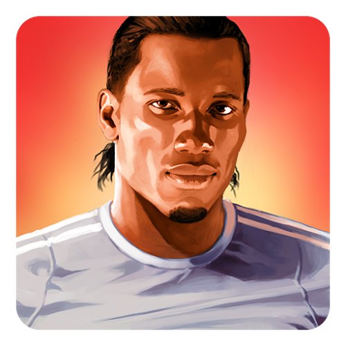 Logo Goal One - Didier Drogba Ícone Logo Goal One - Didier Drogba Ícone