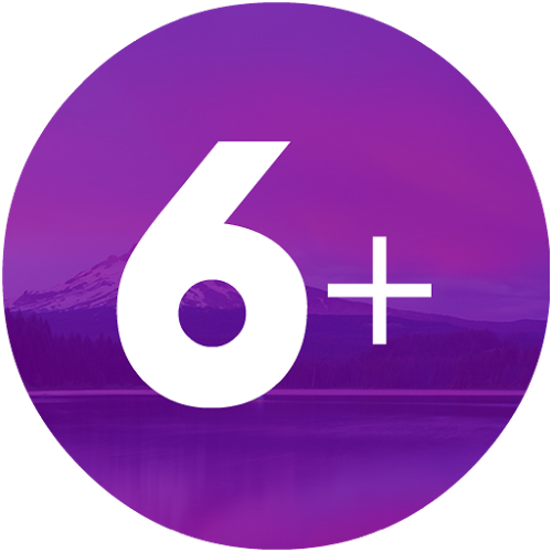 Logo 6 Plus Launcher Ícone Logo 6 Plus Launcher Ícone