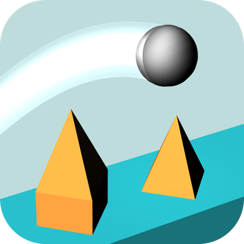 Logo JumPo - 3D Jump Ball Game Ícone Logo JumPo - 3D Jump Ball Game Ícone