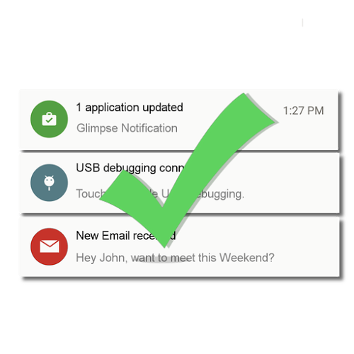 Logo Glimpse Notifications Ícone Logo Glimpse Notifications Ícone