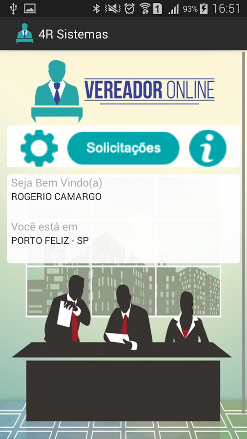 Vereador Online - Imagem 1 do software