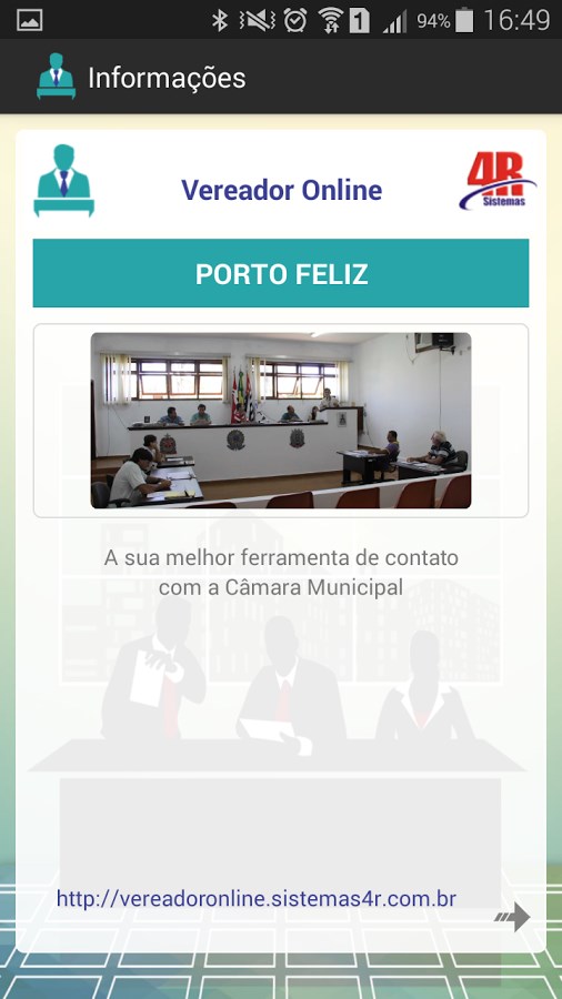 Vereador Online - Imagem 2 do software