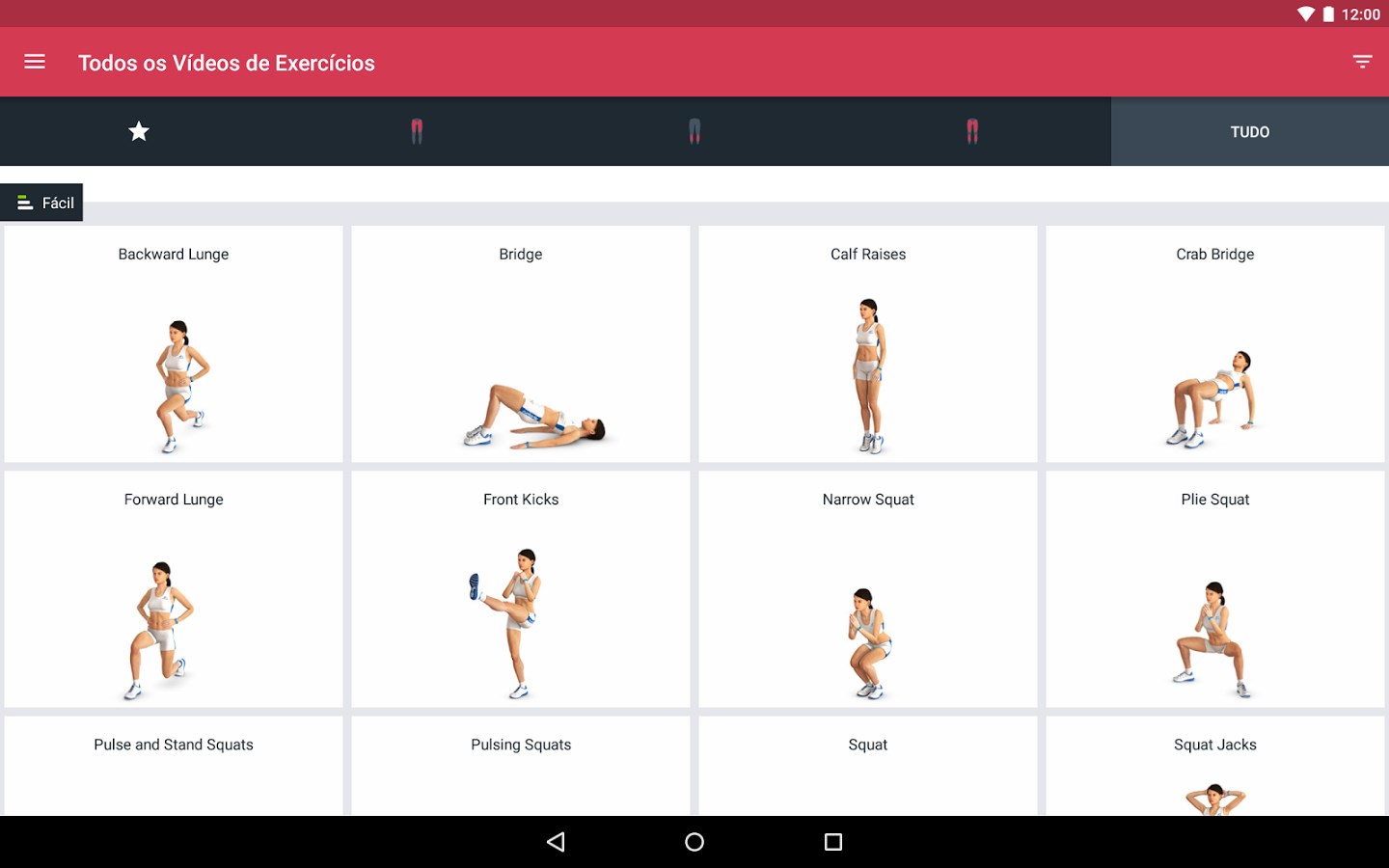 Runtastic Leg Trainer - Imagem 2 do software