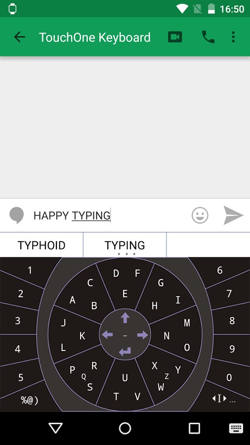 TouchOne Keyboard - Imagem 1 do software