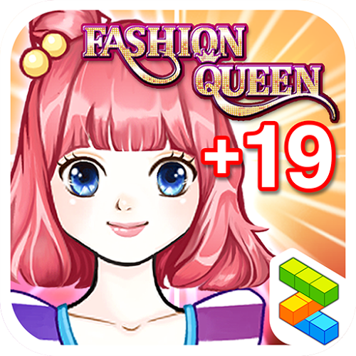Logo Moda Rainha +19(Fashion Queen) Ícone Logo Moda Rainha +19(Fashion Queen) Ícone