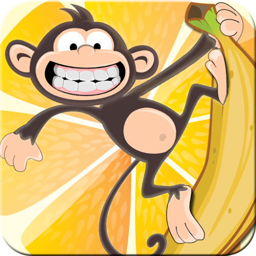 Logo Fruity Monkey Ícone Logo Fruity Monkey Ícone