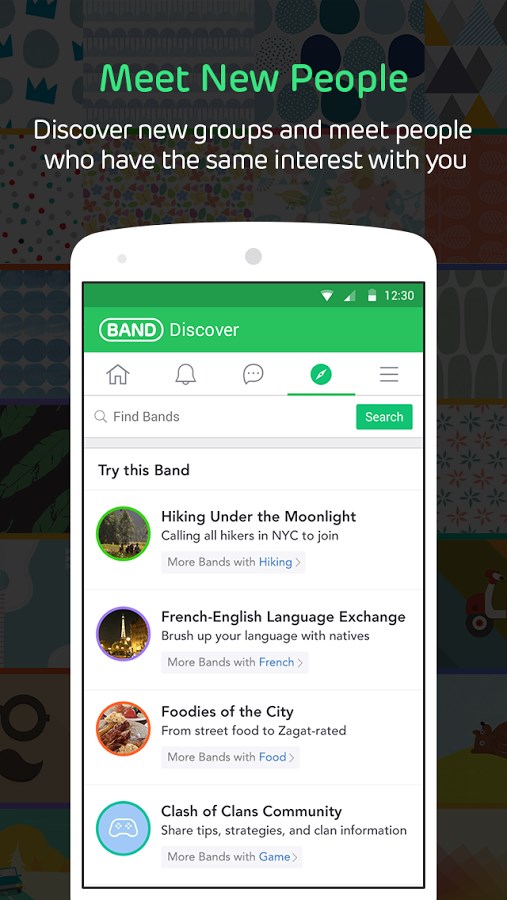 BAND - The Ultimate Group App - Imagem 2 do software