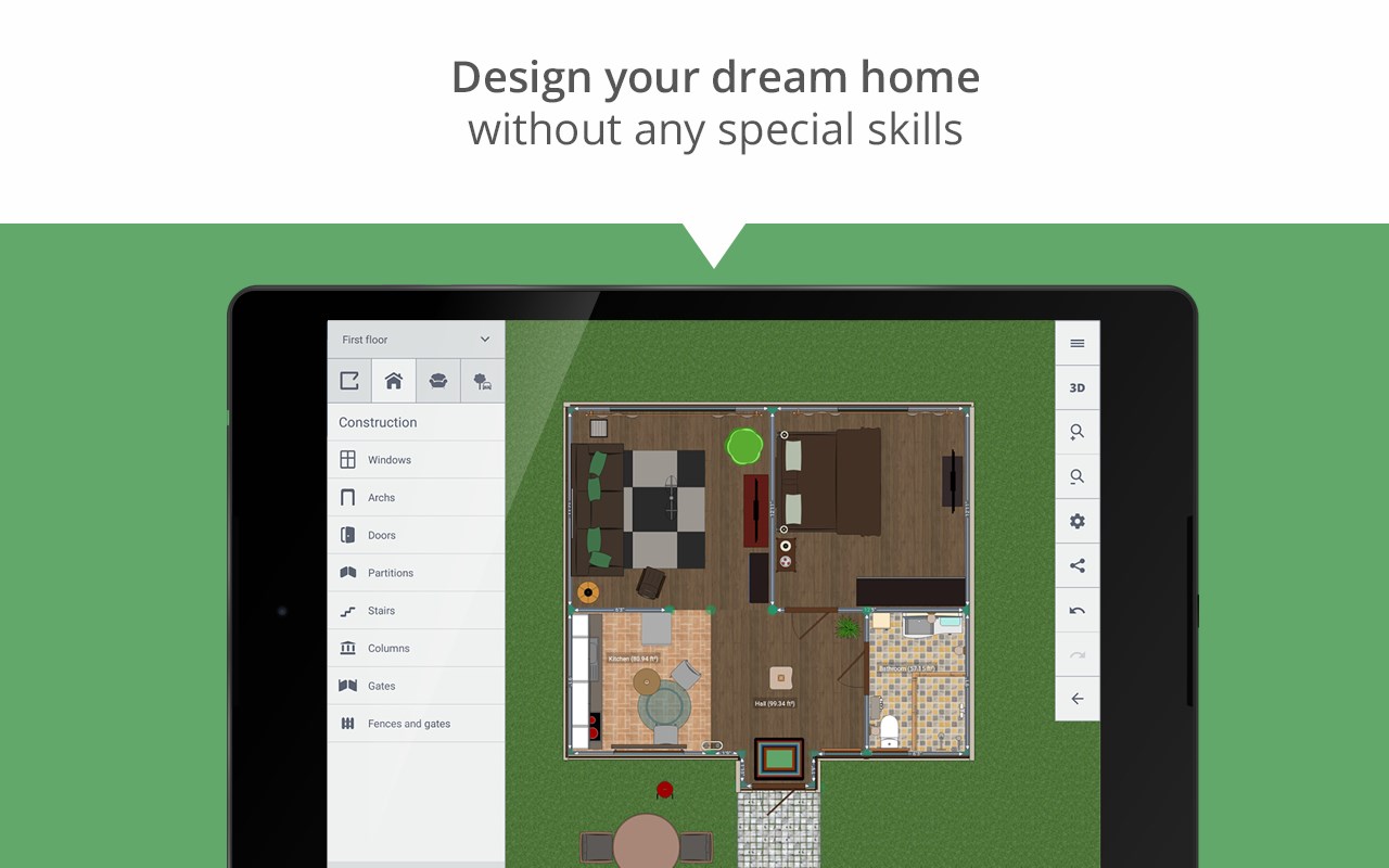 Planner 5D - Home & Interior Design - Imagem 1 do software