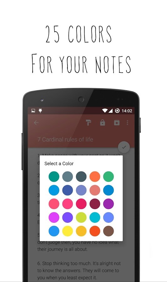Material Notes: Colorful Notes - Imagem 2 do software