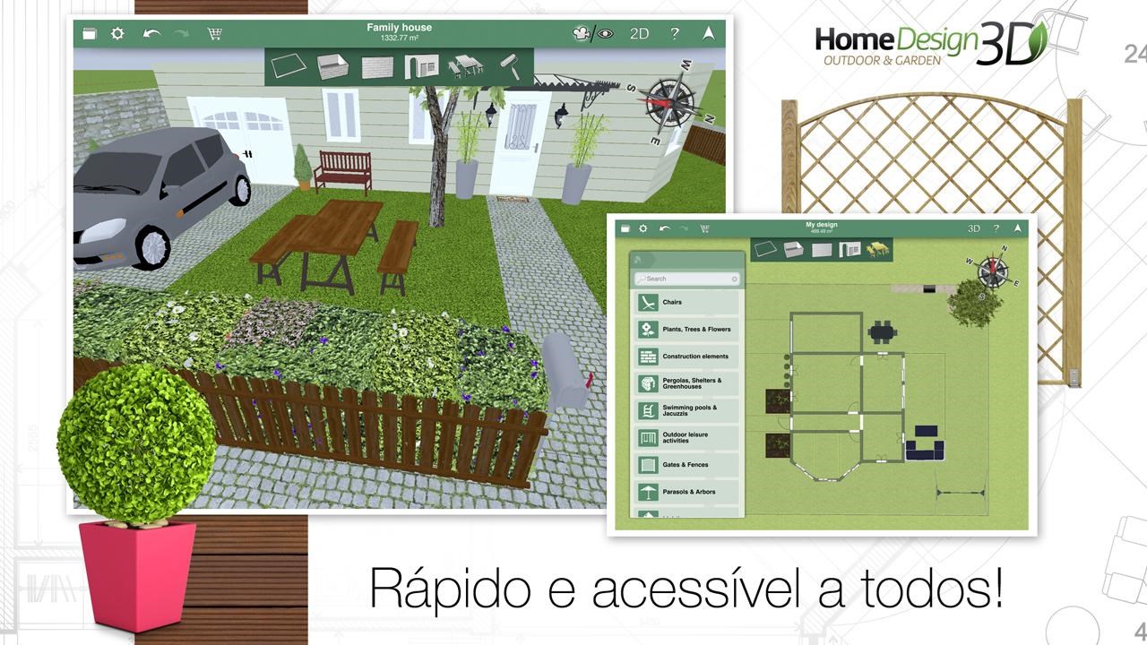 Home Design 3D Outdoor/Garden Download para Android Grátis