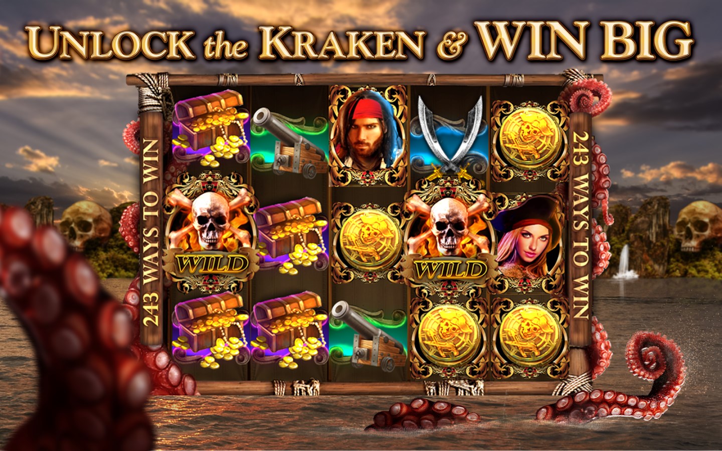 Pirates of the Dark Seas Slots - Imagem 1 do software