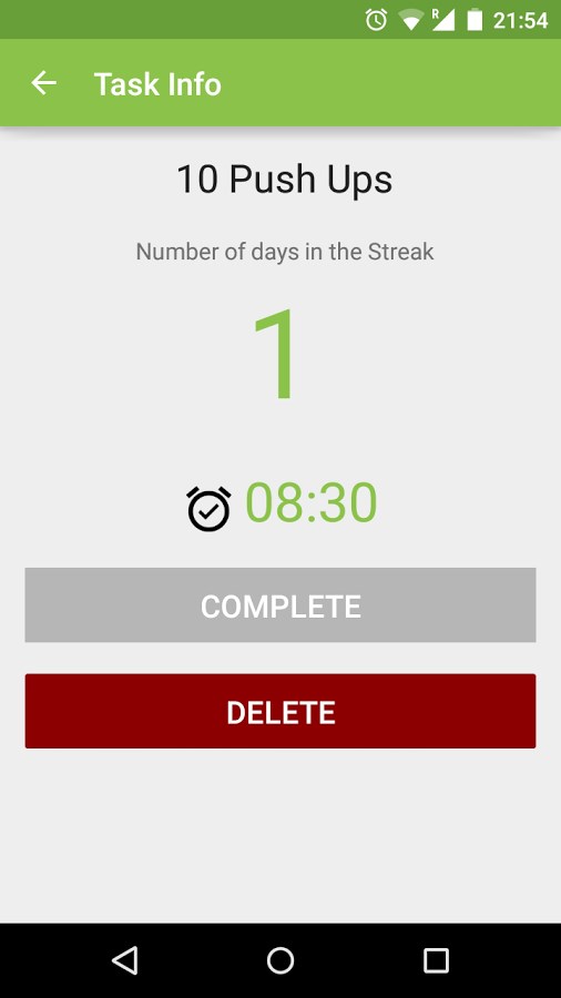 Streaks - Daily Task Reminders - Imagem 1 do software