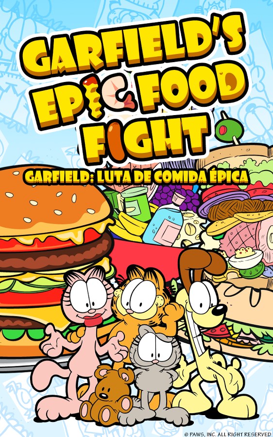 Garfield Luta de Comida Épica - Imagem 1 do software