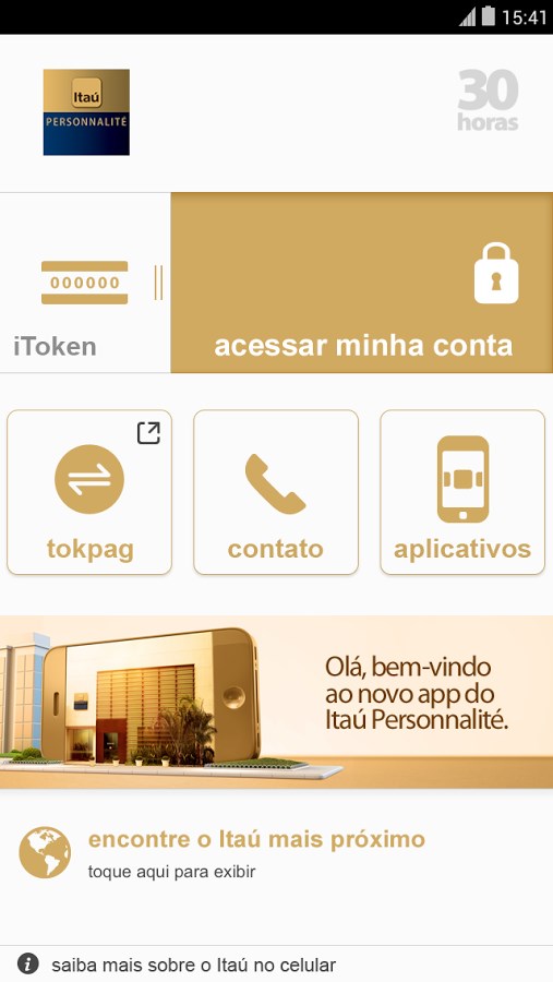 Itaú Personnalité Download para Android em Português Grátis