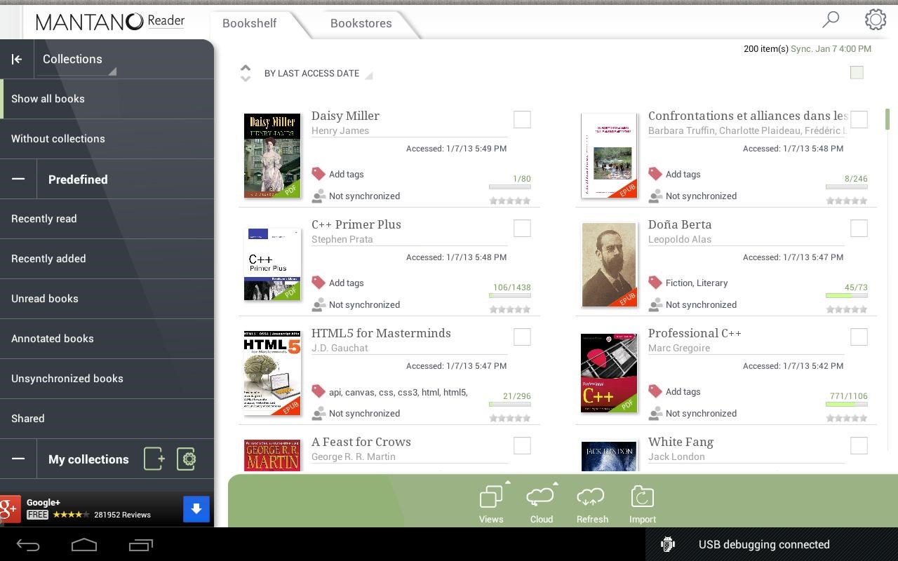 Imagem 2 do Mantano Ebook Reader Free