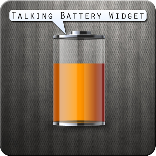 Logo Talking Battery Widget Ícone Logo Talking Battery Widget Ícone