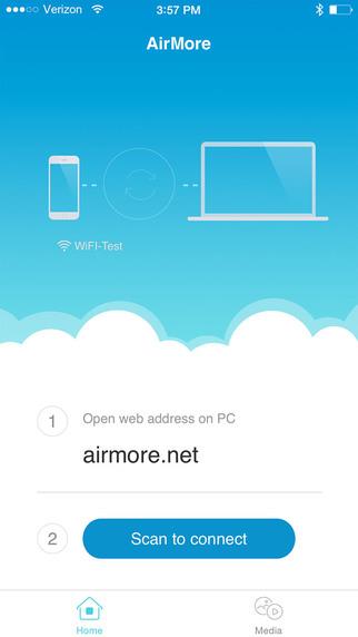 AirMore - Imagem 2 do software