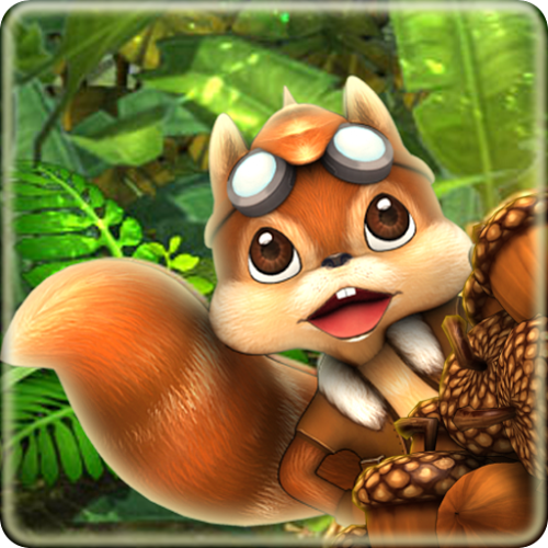 Logo Acorn Buster Ícone Logo Acorn Buster Ícone