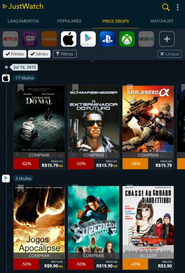 JustWatch - Filmes E Séries Download