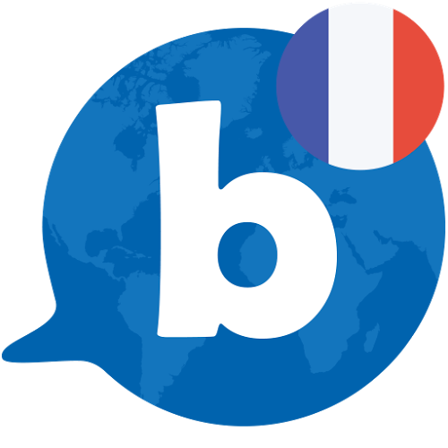 Logo Aprenda francês com o busuu Ícone Logo Aprenda francês com o busuu Ícone