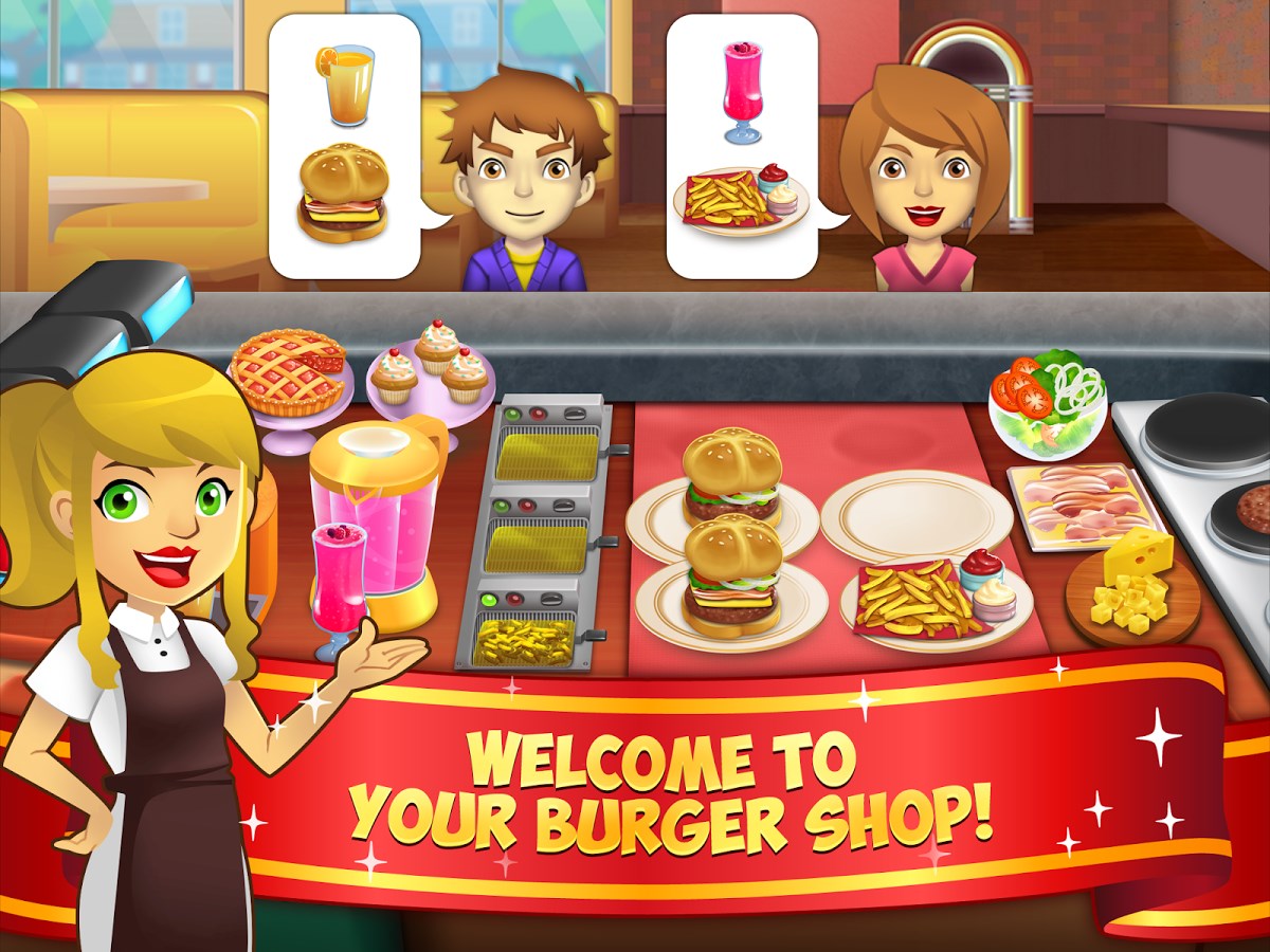 burger shop 2 games