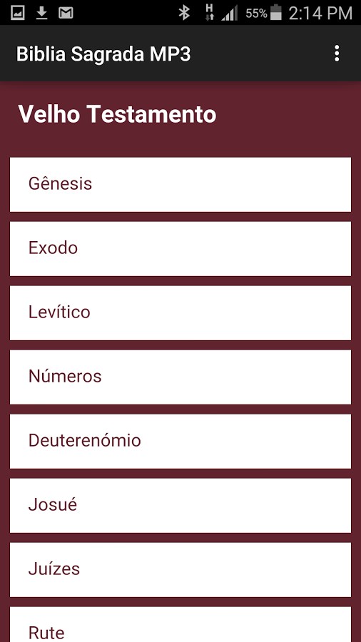Bíblia Sagrada MP3 - Imagem 1 do software