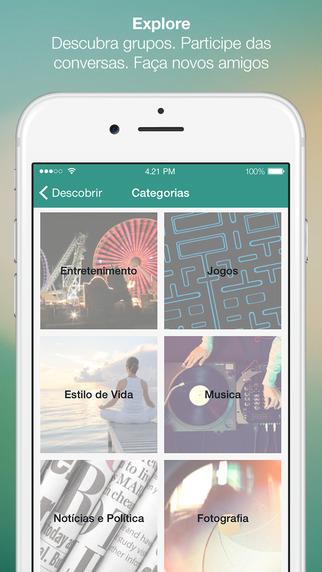 Palringo Group Messenger screenshot 1