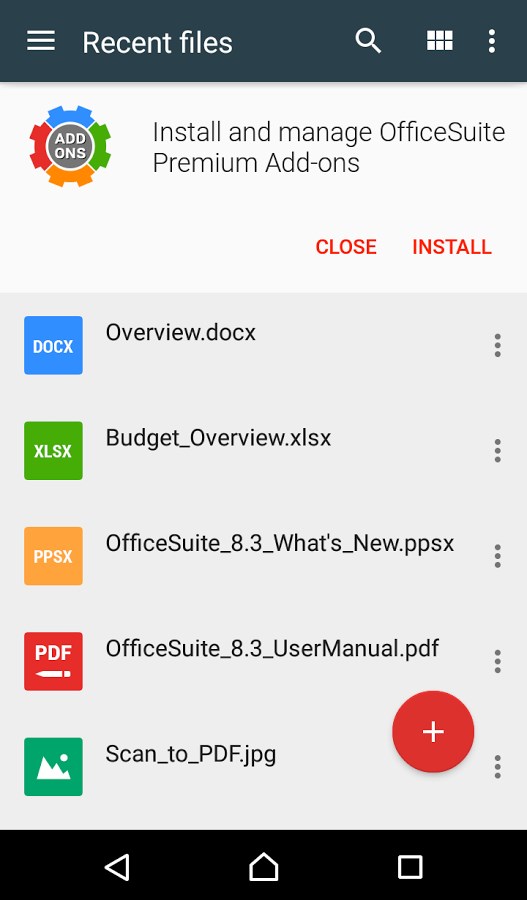 Imagem 16 do OfficeSuite 8 + PDF Converter