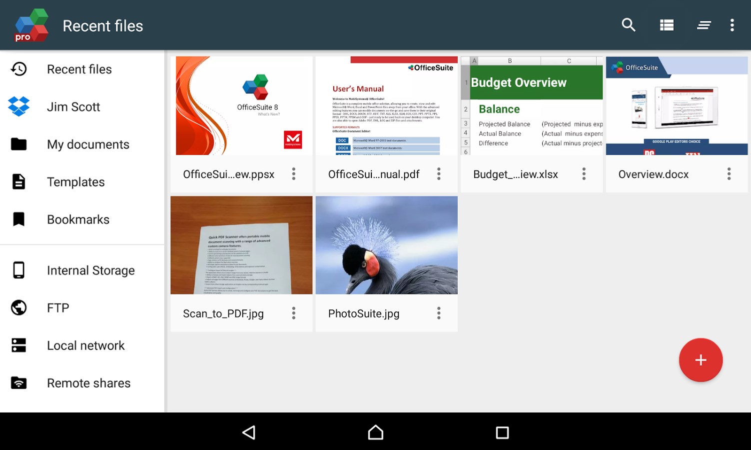 Imagem 8 do OfficeSuite 8 Pro (Trial)