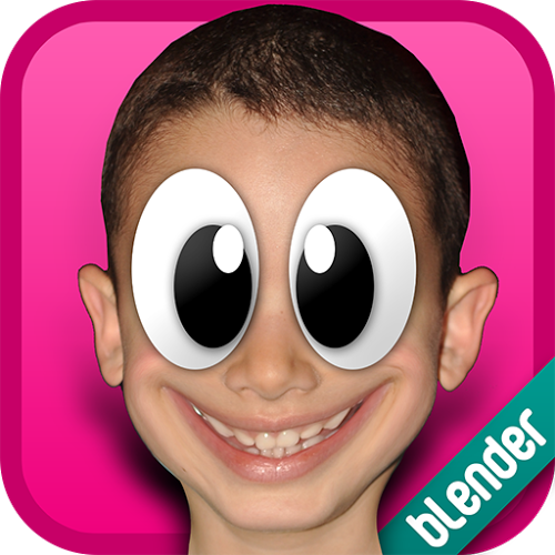 Logo Face Blender Free Photo Booth Ícone Logo Face Blender Free Photo Booth Ícone