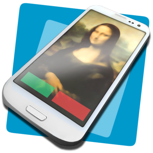 Logo Full Screen Caller ID Ícone Logo Full Screen Caller ID Ícone