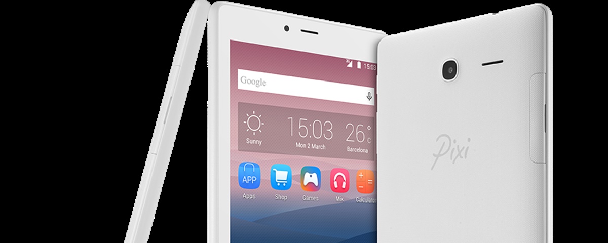 Imagem de: A Alcatel Onetouch revela a linha Pixi 4 de smartphones e tablets