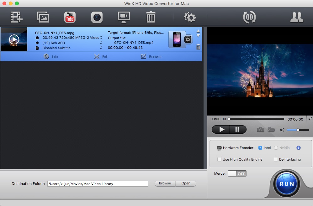 Winx HD Video Converter Para Mac Comentarios