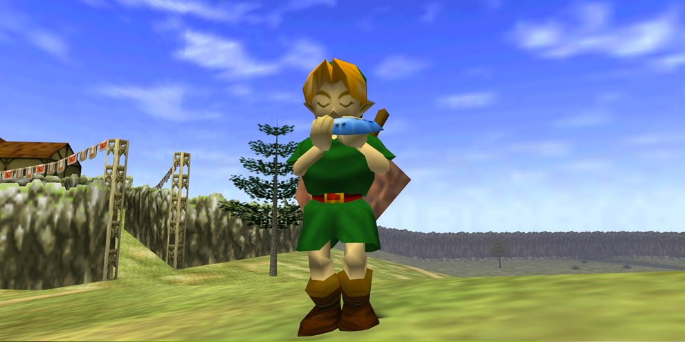Que tal jogar The Legend of Zelda: Ocarina of Time usando uma ocarina real?