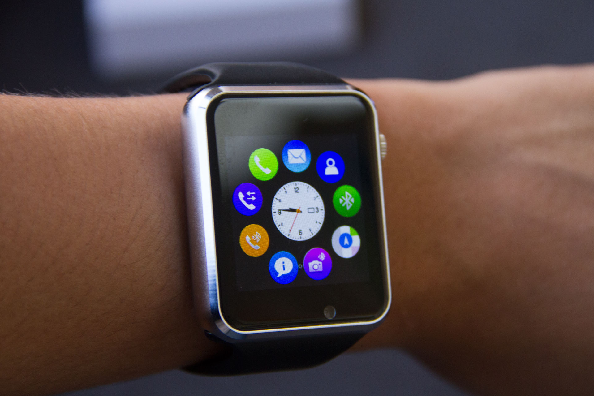 smartwatch com memória interna para música