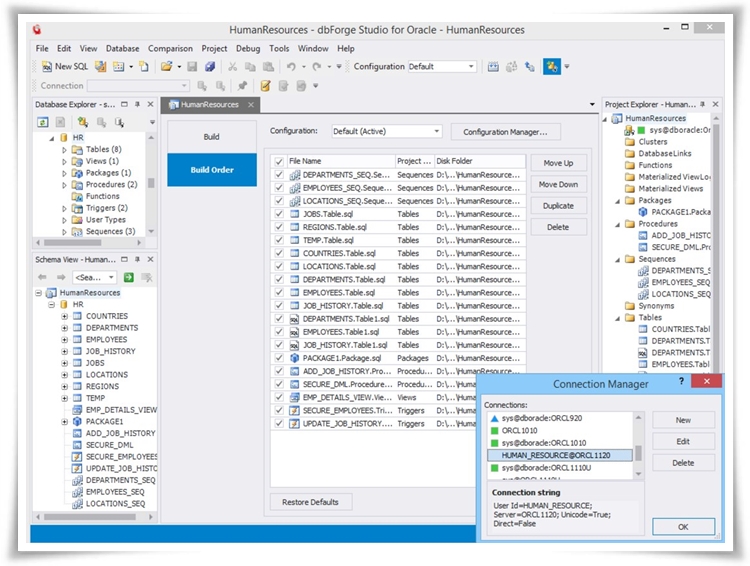 Dbforge for oracle что это